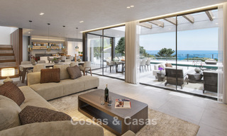 High-end new build villa with sea views for sale in a green enclave east of Malaga city centre 782541 