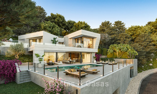 High-end new build villa with sea views for sale in a green enclave east of Malaga city centre 782548 