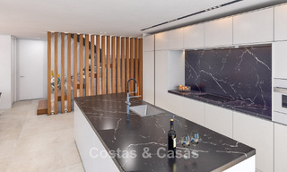 Modern, luxury new build villa with sea views for sale in a green, quiet area east of Malaga city centre 782549 