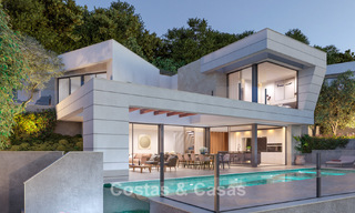 Sophisticated new build villa with sea views for sale in a new gated community east of Malaga 782556 