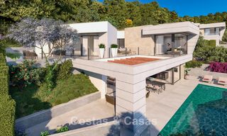 Sophisticated new build villa with sea views for sale in a new gated community east of Malaga 782561 
