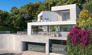 High-end new build villa with sea views for sale in a green area east of Malaga centre 782564 