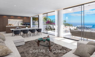 High-end new build villa with sea views for sale in a green area east of Malaga centre 782566 