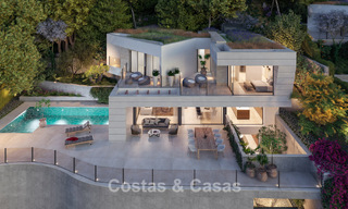 High-end new build villa with sea views for sale in a green area east of Malaga centre 782568 