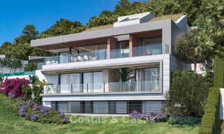 Designer new build villa with sea views for sale in a gated residential area east of Malaga centre 782570 