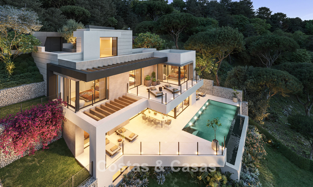 Stunning new build villa for sale with breathtaking sea views, located east of Malaga 782584