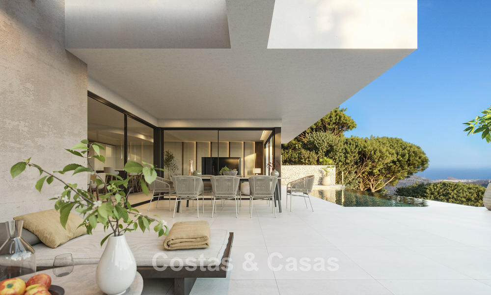 Stunning new build villa for sale with breathtaking sea views, located east of Malaga 782585