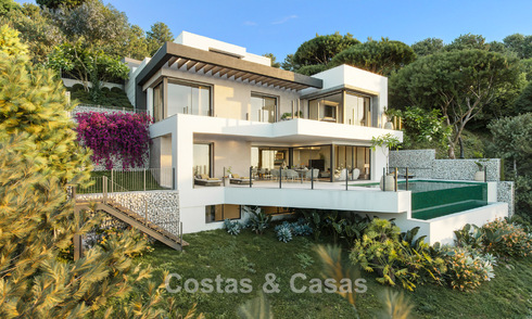 Stunning new build villa for sale with breathtaking sea views, located east of Malaga 782586