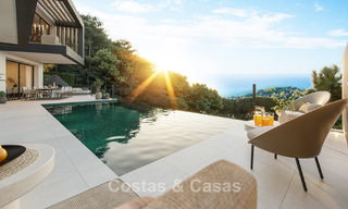 Launch. Off-plan modern luxury villa for sale with innovative architecture east of Malaga city centre 782588 
