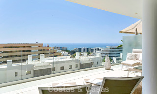 Move-in ready apartment with mountain and sea views for sale in a progressive lifestyle complex in Fuengirola, Costa del Sol 782118 