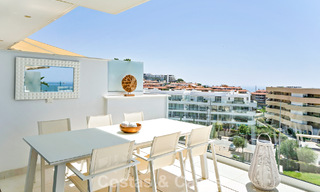 Move-in ready apartment with mountain and sea views for sale in a progressive lifestyle complex in Fuengirola, Costa del Sol 782119 