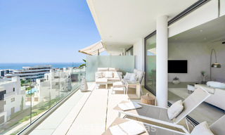 Move-in ready apartment with mountain and sea views for sale in a progressive lifestyle complex in Fuengirola, Costa del Sol 782120 
