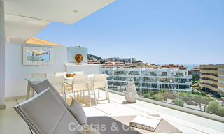Move-in ready apartment with mountain and sea views for sale in a progressive lifestyle complex in Fuengirola, Costa del Sol 782123 