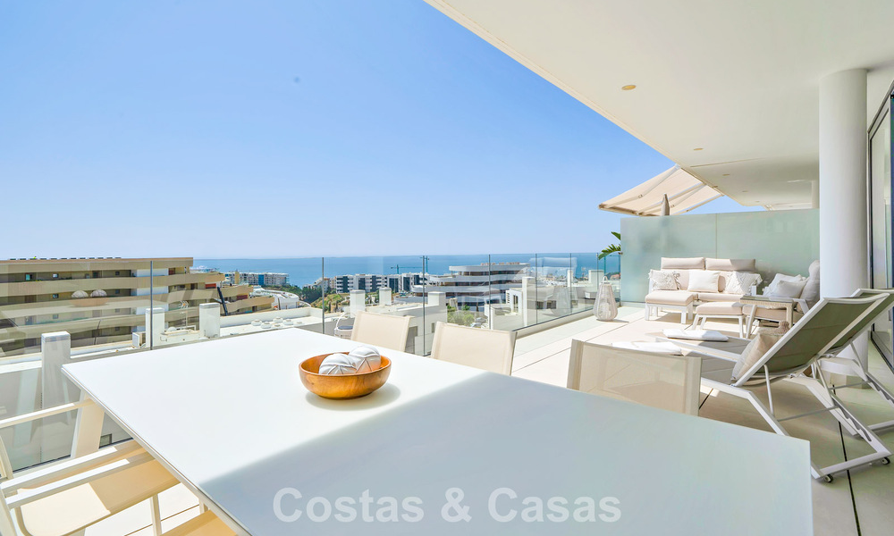 Move-in ready apartment with mountain and sea views for sale in a progressive lifestyle complex in Fuengirola, Costa del Sol 782124