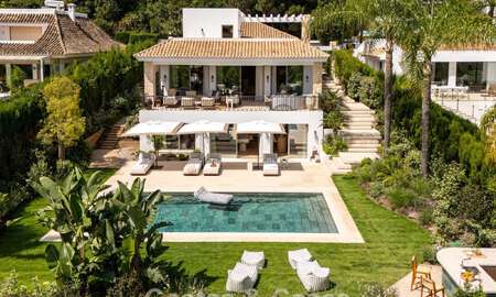 Move-in ready, stylishly renovated luxury villa for sale in the heart of Nueva Andalucia’s Golf Valley, Marbella 783156
