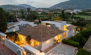 Move-in ready, stylishly renovated luxury villa for sale in the heart of Nueva Andalucia’s Golf Valley, Marbella 783159 