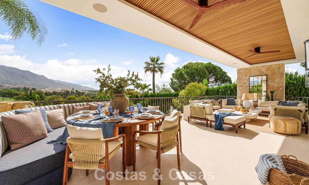 Move-in ready, stylishly renovated luxury villa for sale in the heart of Nueva Andalucia’s Golf Valley, Marbella 783160