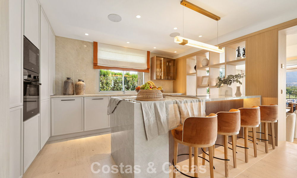 Move-in ready, stylishly renovated luxury villa for sale in the heart of Nueva Andalucia’s Golf Valley, Marbella 783164