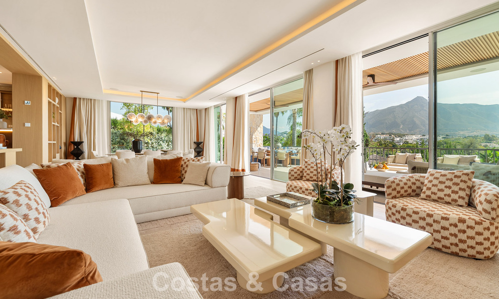 Move-in ready, stylishly renovated luxury villa for sale in the heart of Nueva Andalucia’s Golf Valley, Marbella 783170
