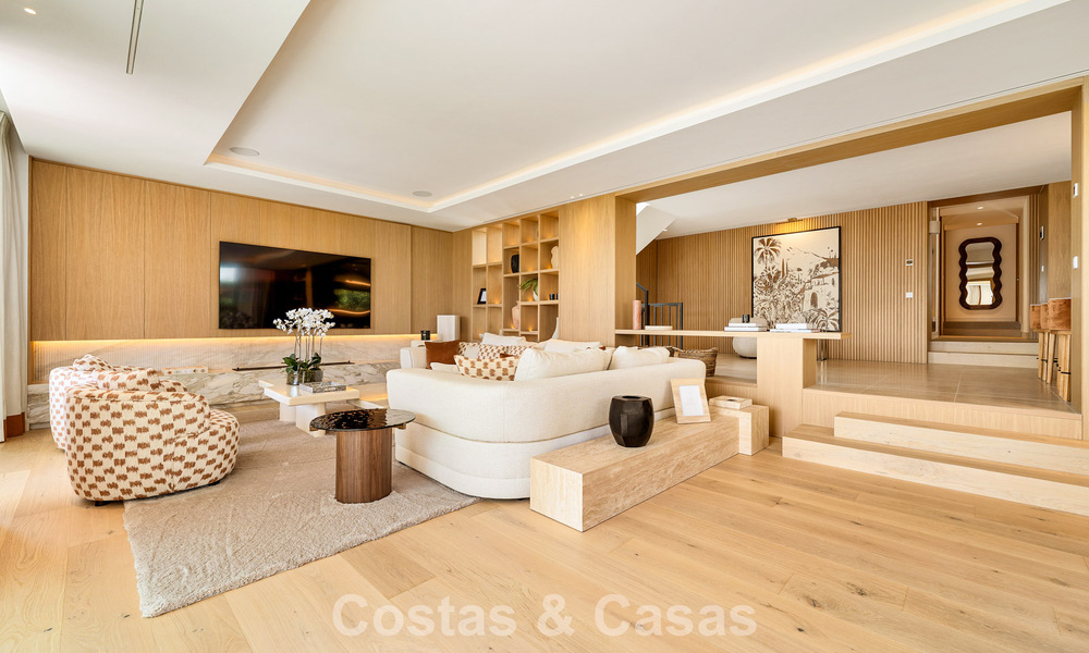 Move-in ready, stylishly renovated luxury villa for sale in the heart of Nueva Andalucia’s Golf Valley, Marbella 783171