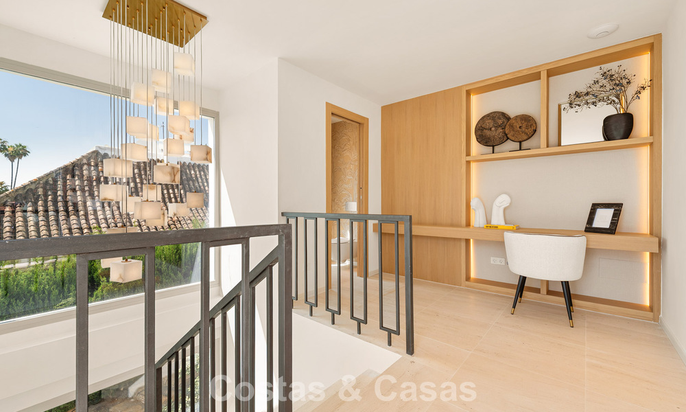 Move-in ready, stylishly renovated luxury villa for sale in the heart of Nueva Andalucia’s Golf Valley, Marbella 783195