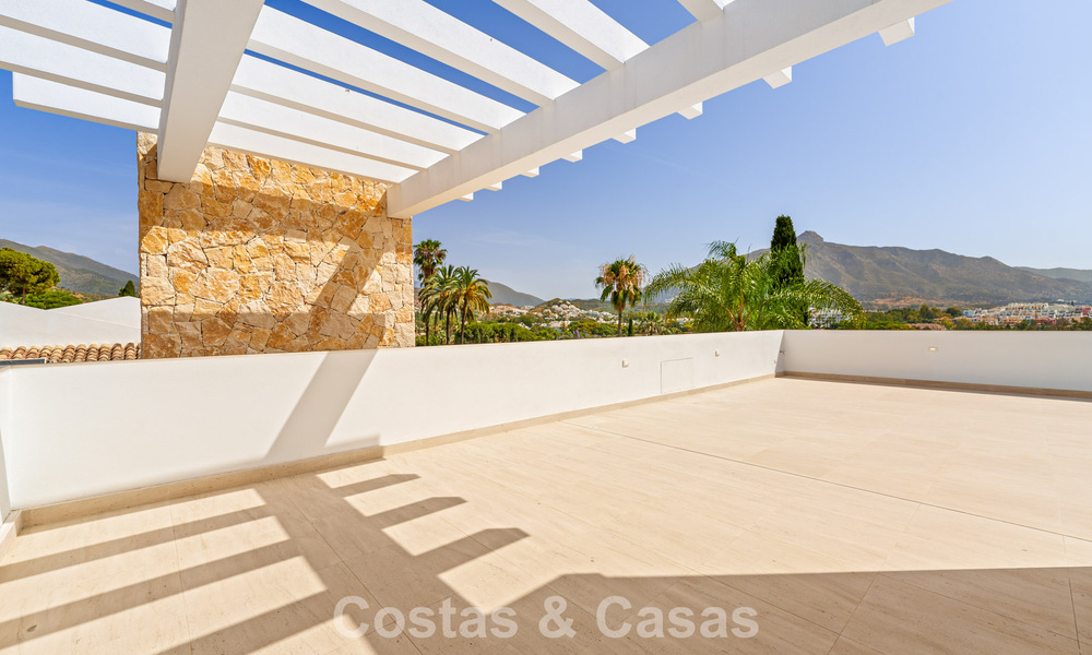Move-in ready, stylishly renovated luxury villa for sale in the heart of Nueva Andalucia’s Golf Valley, Marbella 783196