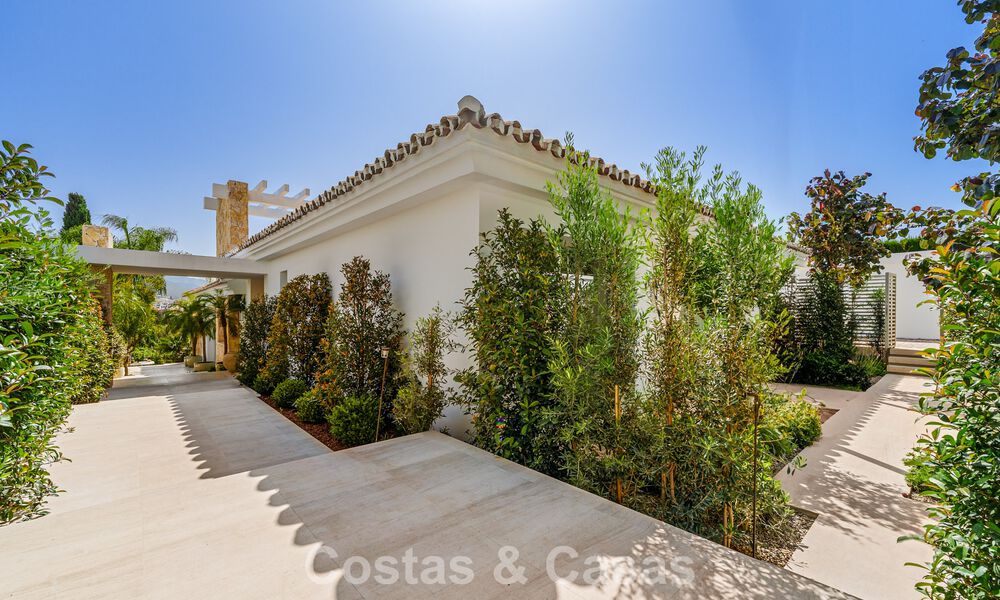 Move-in ready, stylishly renovated luxury villa for sale in the heart of Nueva Andalucia’s Golf Valley, Marbella 783197