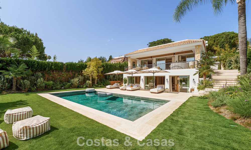 Move-in ready, stylishly renovated luxury villa for sale in the heart of Nueva Andalucia’s Golf Valley, Marbella 783200