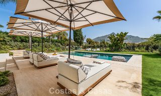 Move-in ready, stylishly renovated luxury villa for sale in the heart of Nueva Andalucia’s Golf Valley, Marbella 783203 