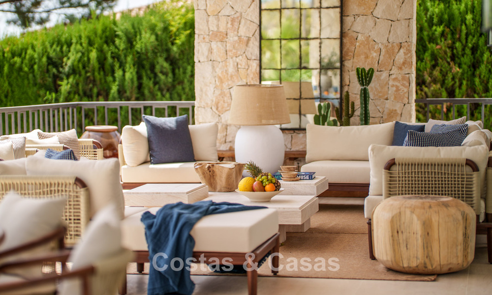Move-in ready, stylishly renovated luxury villa for sale in the heart of Nueva Andalucia’s Golf Valley, Marbella 783209