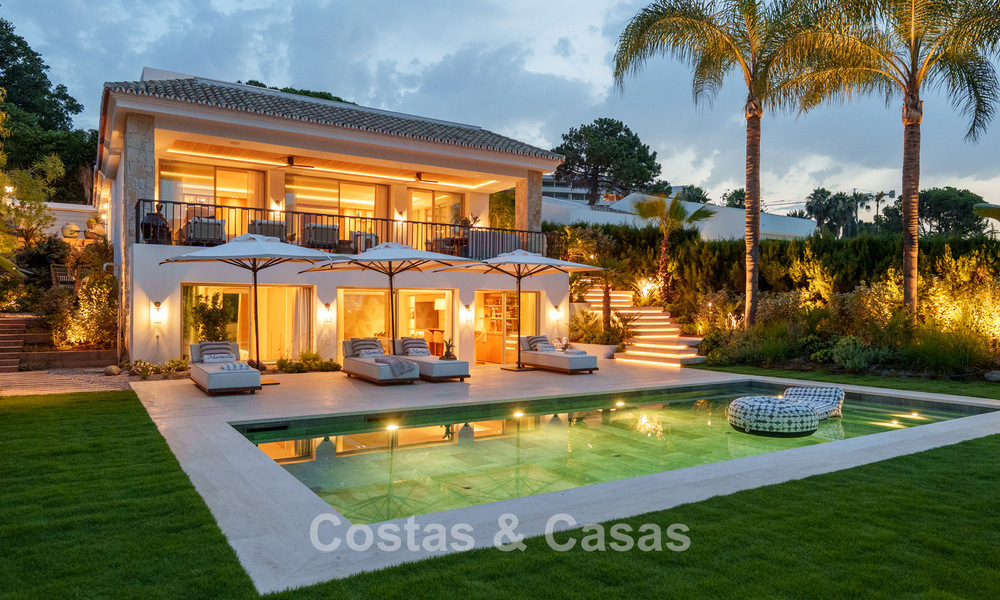 Move-in ready, stylishly renovated luxury villa for sale in the heart of Nueva Andalucia’s Golf Valley, Marbella 783213