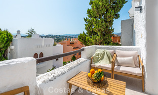 Move-in ready duplex penthouse for sale in a gated complex in Rio Verde - Nueva Andalucia, Marbella 782202 