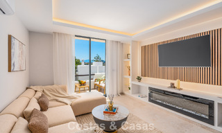 Move-in ready duplex penthouse for sale in a gated complex in Rio Verde - Nueva Andalucia, Marbella 782222 