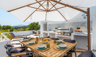 Move-in ready duplex penthouse for sale in a gated complex in Rio Verde - Nueva Andalucia, Marbella 782230 