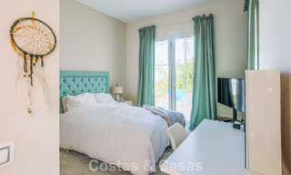 Move-in ready Mediterranean family villa for sale in a gated golf resort on the New Golden Mile between Marbella and Estepona 782172 