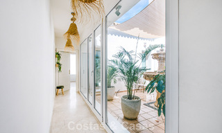 Move-in ready Mediterranean family villa for sale in a gated golf resort on the New Golden Mile between Marbella and Estepona 782174 