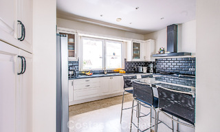 Move-in ready Mediterranean family villa for sale in a gated golf resort on the New Golden Mile between Marbella and Estepona 782175 