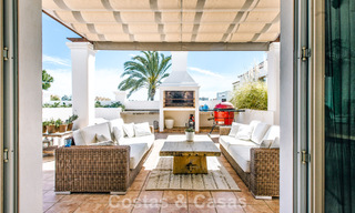 Move-in ready Mediterranean family villa for sale in a gated golf resort on the New Golden Mile between Marbella and Estepona 782180 