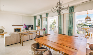Move-in ready Mediterranean family villa for sale in a gated golf resort on the New Golden Mile between Marbella and Estepona 782183 