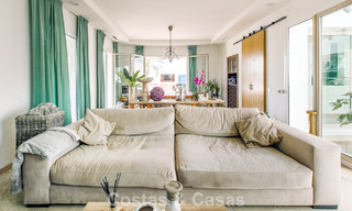 Move-in ready Mediterranean family villa for sale in a gated golf resort on the New Golden Mile between Marbella and Estepona 782185 