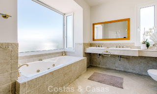 Move-in ready Mediterranean family villa for sale in a gated golf resort on the New Golden Mile between Marbella and Estepona 782190 