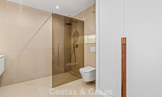 Ready to move in, modern renovated 3-bedroom apartment in a frontline golf complex in Nueva Andalucia, Marbella 782271 