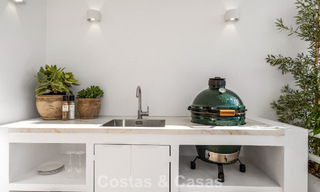 Ready to move in, modern renovated 3-bedroom apartment in a frontline golf complex in Nueva Andalucia, Marbella 782275 
