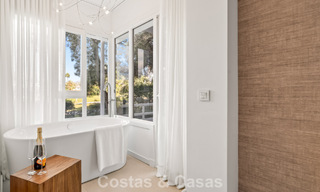 Ready to move in, modern renovated 3-bedroom apartment in a frontline golf complex in Nueva Andalucia, Marbella 782278 