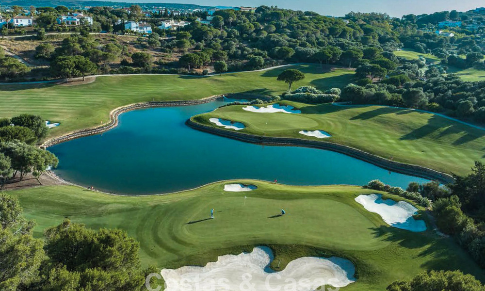 New high-end luxury villa with golf and sea views for sale in La Reserva Club in Sotogrande, Costa del Sol 782021