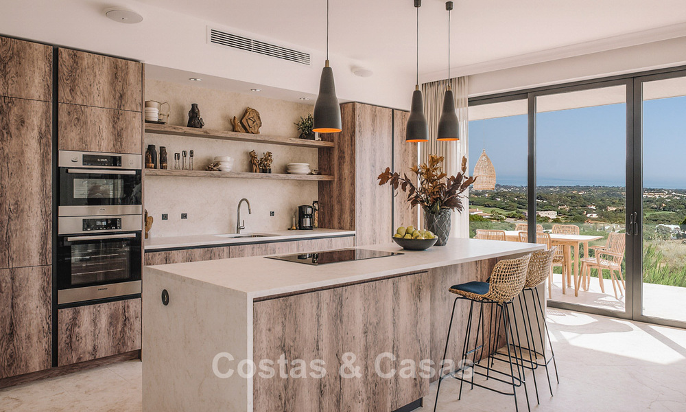 New high-end luxury villa with golf and sea views for sale in La Reserva Club in Sotogrande, Costa del Sol 782024