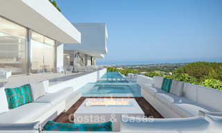 New high-end luxury villa with golf and sea views for sale in La Reserva Club in Sotogrande, Costa del Sol 782025 