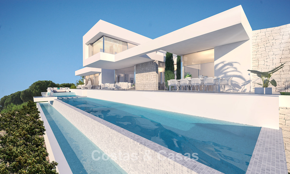 New high-end luxury villa with golf and sea views for sale in La Reserva Club in Sotogrande, Costa del Sol 782026