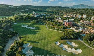 New high-end luxury villa with golf and sea views for sale in La Reserva Club in Sotogrande, Costa del Sol 782030 