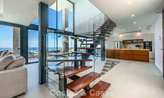 Move-in ready, modern luxury villa with panoramic sea views for sale in a quiet residential area in Benalmadena, Costa del Sol 782327 